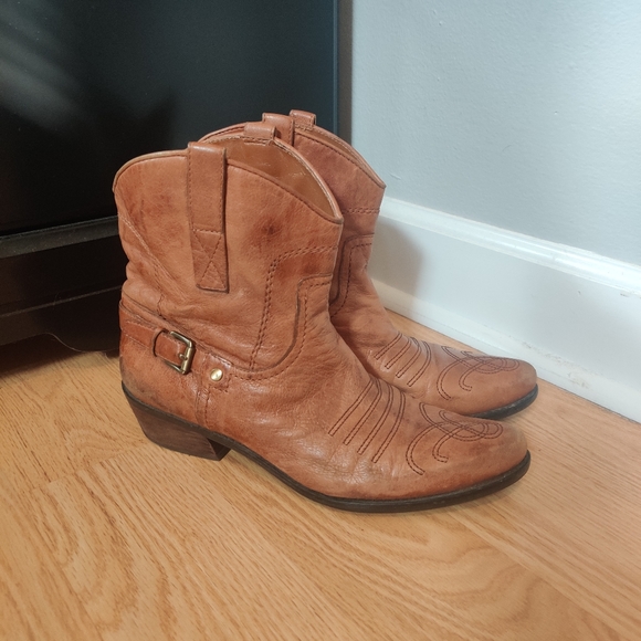Franco Sarto Shoes - Franco Sarto Waco Leather Cowboy Boots